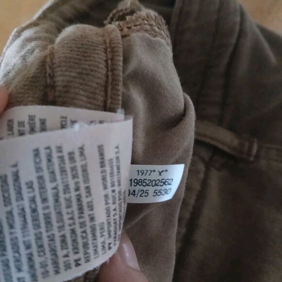 American Eagle Dreamy Drape Low Rise Ultra Wide Leg Jeans Iced Mocha Size 14 - Picture 6 of 8